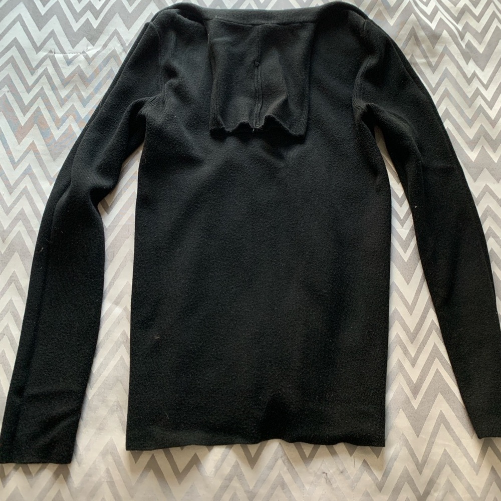 Zara Black Turtleneck Sweater